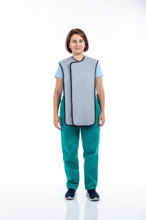 Fartuch pantomograficzny - kobieta przód