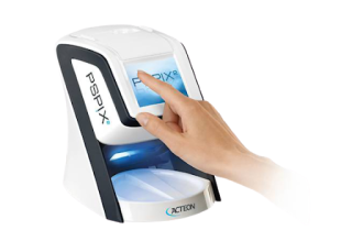 Skaner płytek Acteon PSPIX  - sterowanie