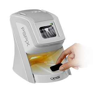 Skaner płytek Acteon PSPIX - skanowanie