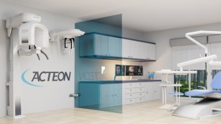 Aparat panoramiczny Acteon X-Mind Prime Pan Ceph - wizualizacja w gabinecie stomatologicznym
