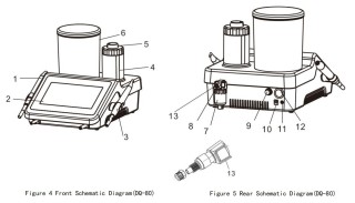 Piaskarko-skaler VRN DQ-80 - schemat budowy